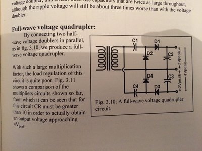 Full Wave Voltage Quadrupler